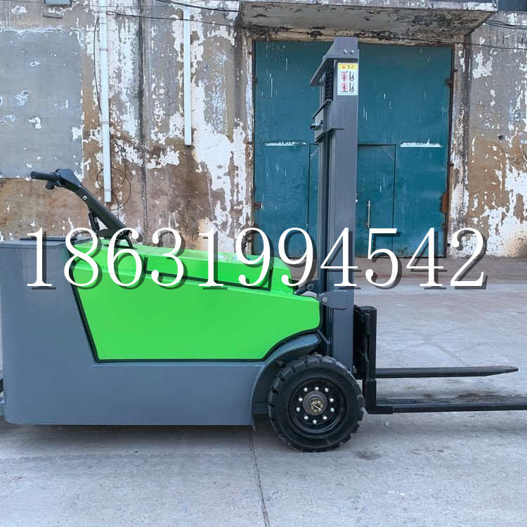 南县小型电动叉车1吨2吨步行站驾式电瓶堆高充电装卸车液压升降车铲车